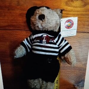 NWT Herrington Hard Rock Cafe Paris Bear